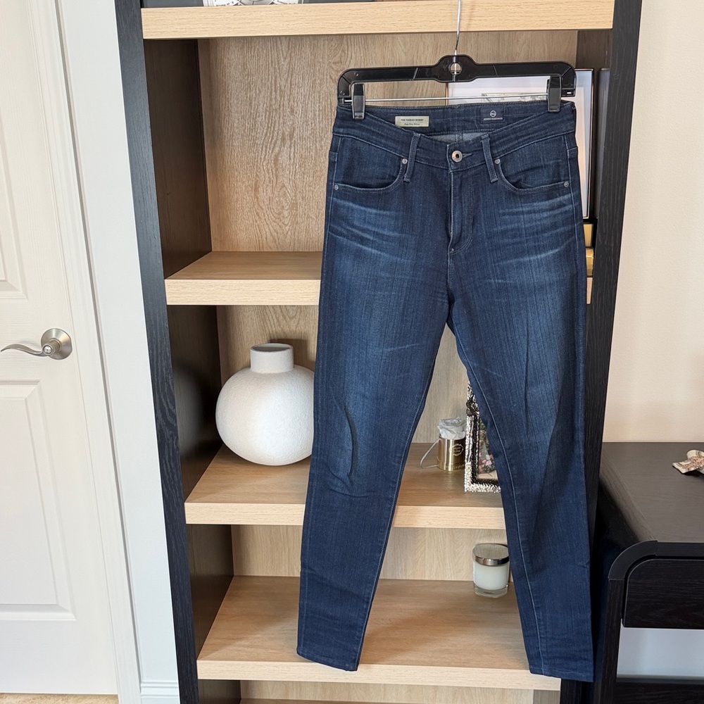 AG Adriano Goldschmied Dark Indigo Skinny Jeans